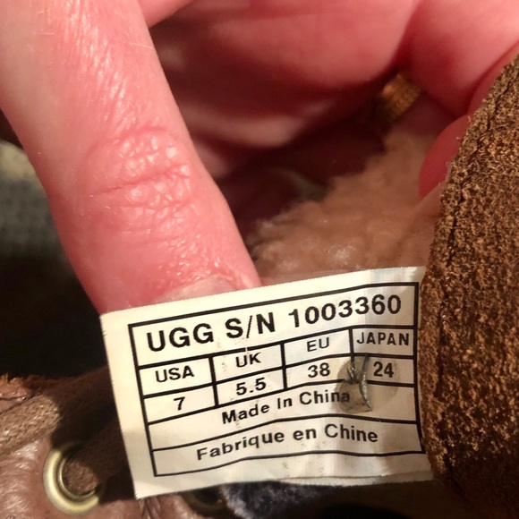 UGG Zea Waterproof Lined Wedge Shearling Boot 7 - Picture 7 of 10